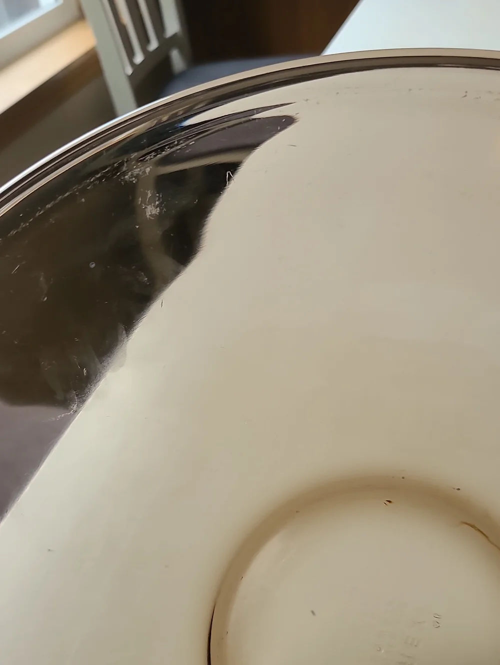 Pyrex Smoky Brown Glass Mixing Bowl